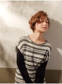 大人かわいい♪小顔マッシュショート　サイド