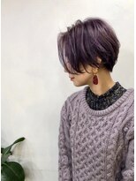 ヨッカ(YOCCA)&nbsp;ショートヘア×パープルアッシュ