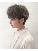 ハイトーンカラー×マッシュ