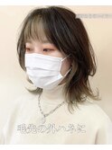 #ボブウルフ#フェイスフレーミング#ウルフカット#レイヤー