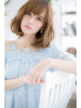 ミック 日暮里店(miq) やわらか♪ハイトーンカラーロマンチック大人ガーリーb1