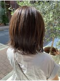 4月 似合わせカット/アースカラー/ボブルフ/くびれヘア