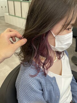 エイト 川崎店(EIGHT) 大人気！パープルインナーカラー