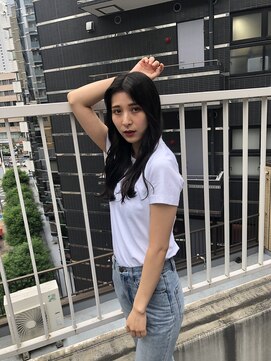 ヘアーアンドフェイス ヌンク(Hair&Face nunc) ヌンク/三田/田町/大保/ロング/ゆるふわ/イルミナカラー/メンズ