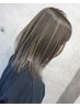 《退色後もキレイなコントラスト♪》カット+ケアブリーチフルハイライト