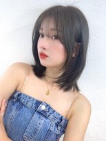 オーロ 緑地公園店(ORO)&nbsp;*ミディアムレイヤーワンカール/韓国ヘア/大阪