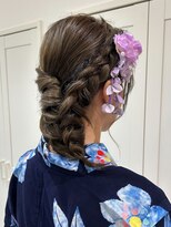 サクシード&nbsp;浴衣ヘアー