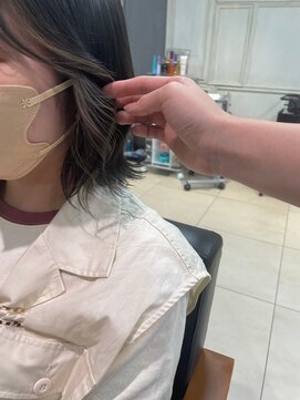 フォルテ 中田店 可愛いいまどきインナーカラー