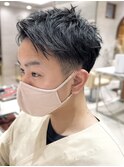 メンズベリーショート刈り上げソフトモヒカン