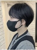 ショートヘア/ボブ/可愛い丸み/簡単スタイリング/20代30代