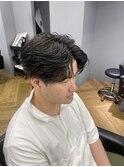 神戸三宮メンズフェザーパーマ