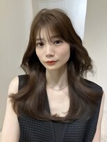 トッカ 赤羽アネックス店(tocca)&nbsp;韓国/夏/オリーブベージュ/レイヤーカット/赤羽/顔周りカット