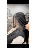 ブリーチ込みインナーカラー(グレージュ)【堺 深井】
