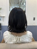 トッカ ヘアアンドトリートメント 難波店&nbsp;くびれが可愛いミディアムレイヤースタイル