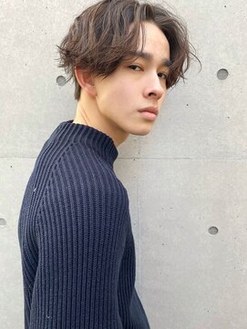 ベター(better) マットに仕上げたニュアンスパーマはカジュアルで恰好良い印象