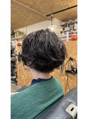 ショート×パーマ◎