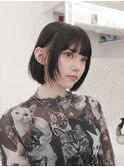 前髪/こなれミディ/イメチェン/ボブヘア/表参道ボブ