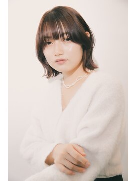 美容室ポール 西葛西店(PAUL) くびれボブ　レイヤーボブ　ブラウンカラー　透明感カラー