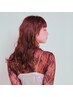 【韓国風パーマ】デザインカット＋コテ巻き風パーマ(S)　￥19,624～