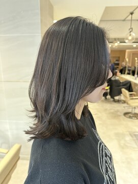 ミズチャーム(Ms.CHARM) 前髪なし大人くびれヘア