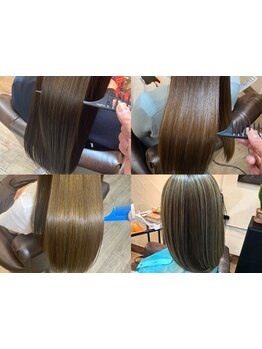 【元町/月曜日OPEN】《クロスリンクトリートメント》内部補修してからのコーティングで艶髪続く―。