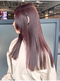 ロング韓国ヘア顔周りレイヤーウルフレイヤー_ba489152
