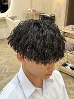 ラヴィズム 名駅店(LUVISM)&nbsp;名古屋/メンズカット/メンズパーマ/眉毛/縦落ちパーマ