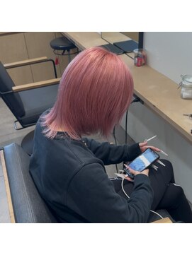 テーラヘアー 守谷店(TELA HAIR) ペールピンクカラー