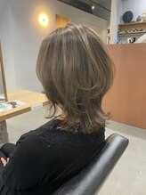 リブ(LIV) 大人ハイライト/グレージュ/脱白髪染めハイライト
