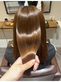 straight hair
