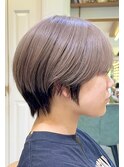 ミニウルフレイヤーカット顔周りカット前髪カットショート/大宮