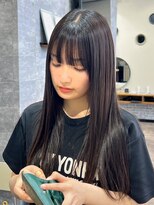 トゥルートラストトロワー 須玉店(True Trust trois)&nbsp;【前髪限定】 湿度の高い季節に髪質改善ストレート うる艶髪◎