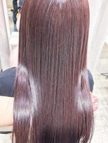 ミシェリー 新宿店(misherry)&nbsp;湿気対策に◎低ダメージ縮毛矯正地毛風ストレートくすみベージュ