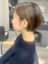 ゼスト 八王子店(ZEST)&nbsp;耳掛け丸みショートヘア　美由紀