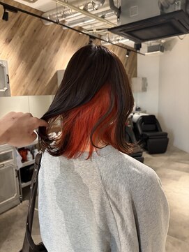 アイリー 名古屋(A/LEE) レッドオレンジ