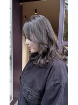 ヨーク(YOKE)&nbsp;アッシュベージュ/グレージュ/前髪カット/髪質改善カラー