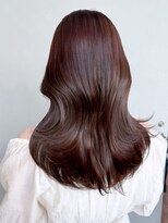 シオン(shion)&nbsp;ミディアム韓国ヘア顔周りレイヤー大人ガーリー_ba576712