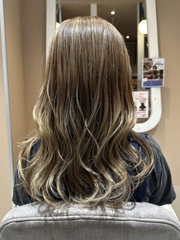 フィゼル 福島店(fizelle)の写真/【福島/Aujua認定】[関コレ・ar]カット+AujuaSP￥3300/髪質改善☆カット+全体カラー+AujuaSP&TR￥7300