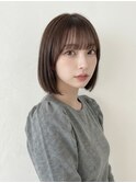 【広がり収まる髪質改善×ショート・ボブ】カット+カラー+TR