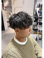 グラスバイネオリーブ 大倉山駅前店(grace by neolive)&nbsp;波巻きシャドウパーマ/ツイストスパイラルパーマ/メンズパーマ