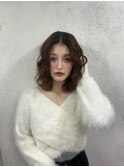 オリーブブラウングレージュハッシュカット川越本川越ヘアメイク