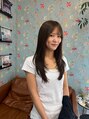 ビジュ(Bijoux) レイヤーカットと赤みを抑えた透明感カラーロング!