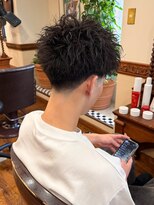 シェール(CHER)&nbsp;スパイキーショート/ピンパーマ/テーパーフェード/四日市/三重