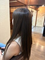 穀雨(Kokuu)&nbsp;【髪質改善】ツヤ感ストレートロング朝ラクヘア