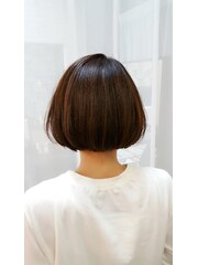 【21時まで営業★ALBELY hair&spa 上島】シフォンボブ