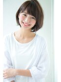 【Un ami】大人かわいい・小顔ひし形ボブ　松井