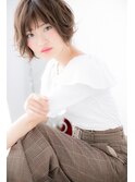 【Lab小山】アシンメトリーな小顔ショートボブc