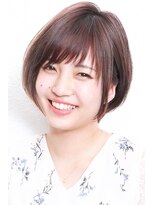 モニカ 西宮北口(Monica)&nbsp;大人かわいいグレージュ小顔ナチュラルショートボブ