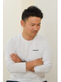 【SALON】ワイルドアップバングショート　青木晃平