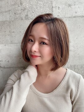 ザ シー 海老名(The C) ナチュラルボブ/シアーベージュ/透明感◎